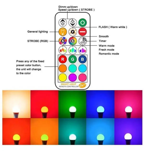 new chromotherapy light 2 8