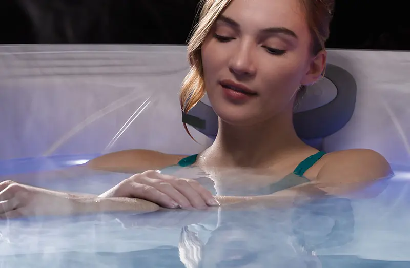 hot tub skin rejuvenation